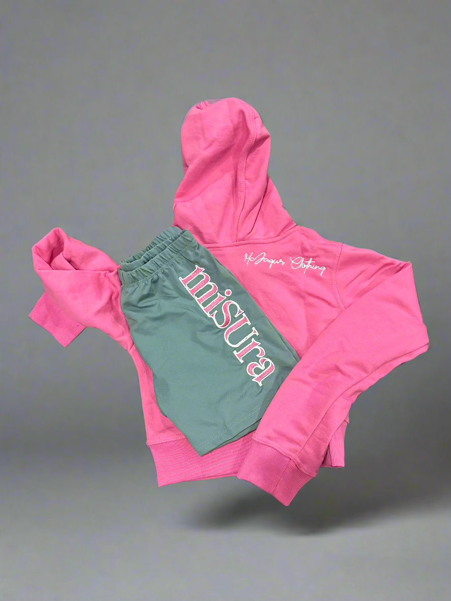 Su Mi Crop Top Hoodies
